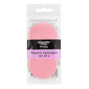 Equate Beauty Pink Round Sponges Set